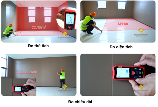 Chức năng của thiết bị đo khoảng cách bằng laser UNI-T LM50A